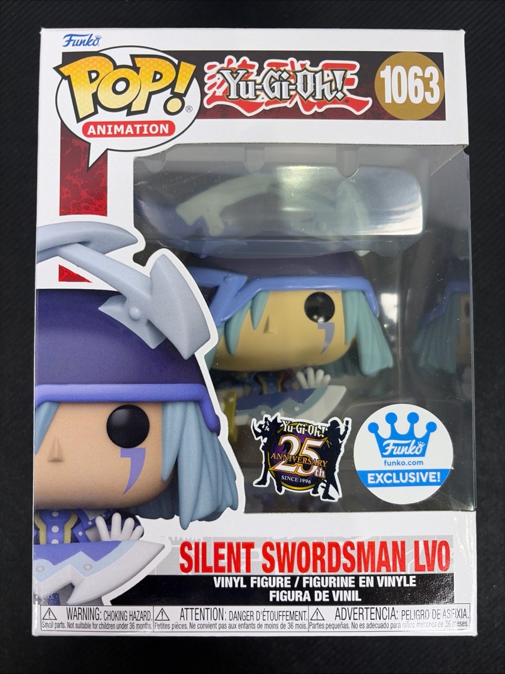 Funko Pop! Yu-Gi-Oh! Silent Swordsman LV0 #1063 Funko Exclusive